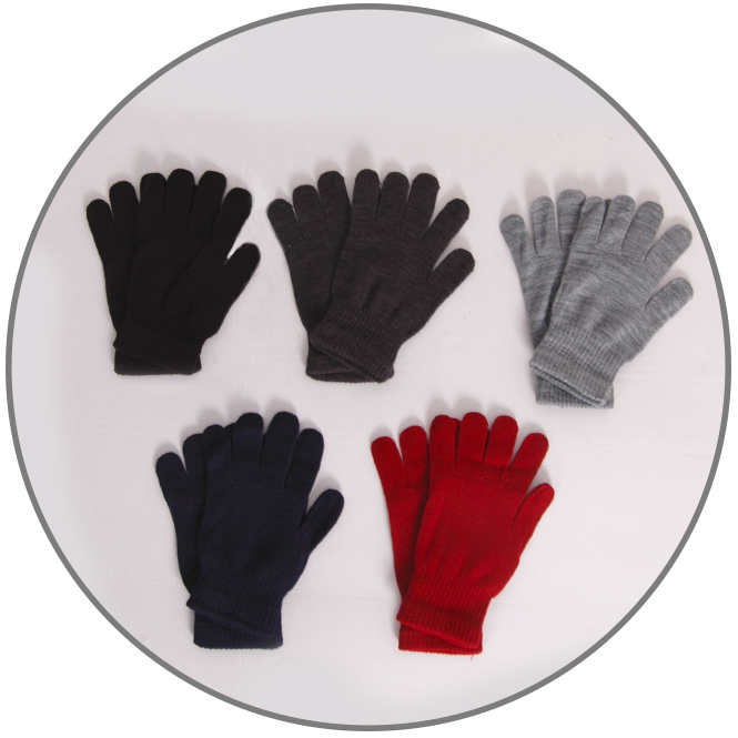 Guantes de punto Mujer