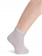 Calcetines cortos perle fino plumeti Babyblue