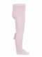 Collants com costura atrás e flor de tule Pink