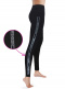 Legging em malha jersey com strass Black