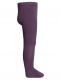 collants em algodão lisos Aubergine