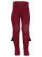 Collant Simples com Borla Maroon