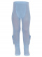 Collants en algodão com laço de cetim longo Babyblue