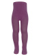 collants em algodão lisos Purple