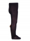 Collants com costura atrás e laço com pom pom Navyblue