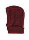 Balaclava infantil com oitos (1-4 anos) Maroon