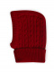 Balaclava infantil com oitos (1-4 anos) Red